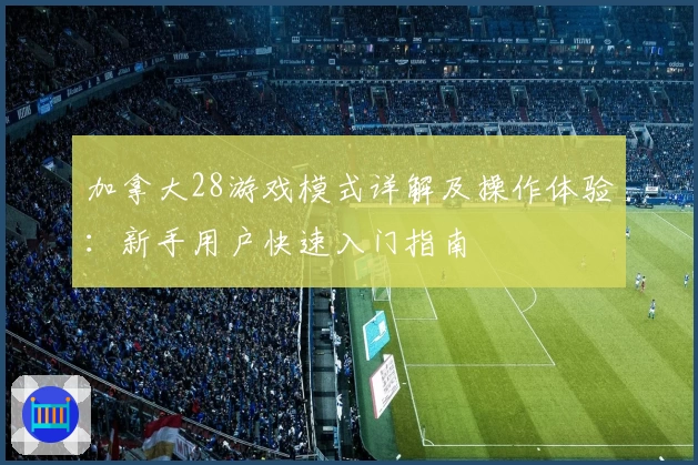 加拿大28游戏模式详解及操作体验：新手用户快速入门指南